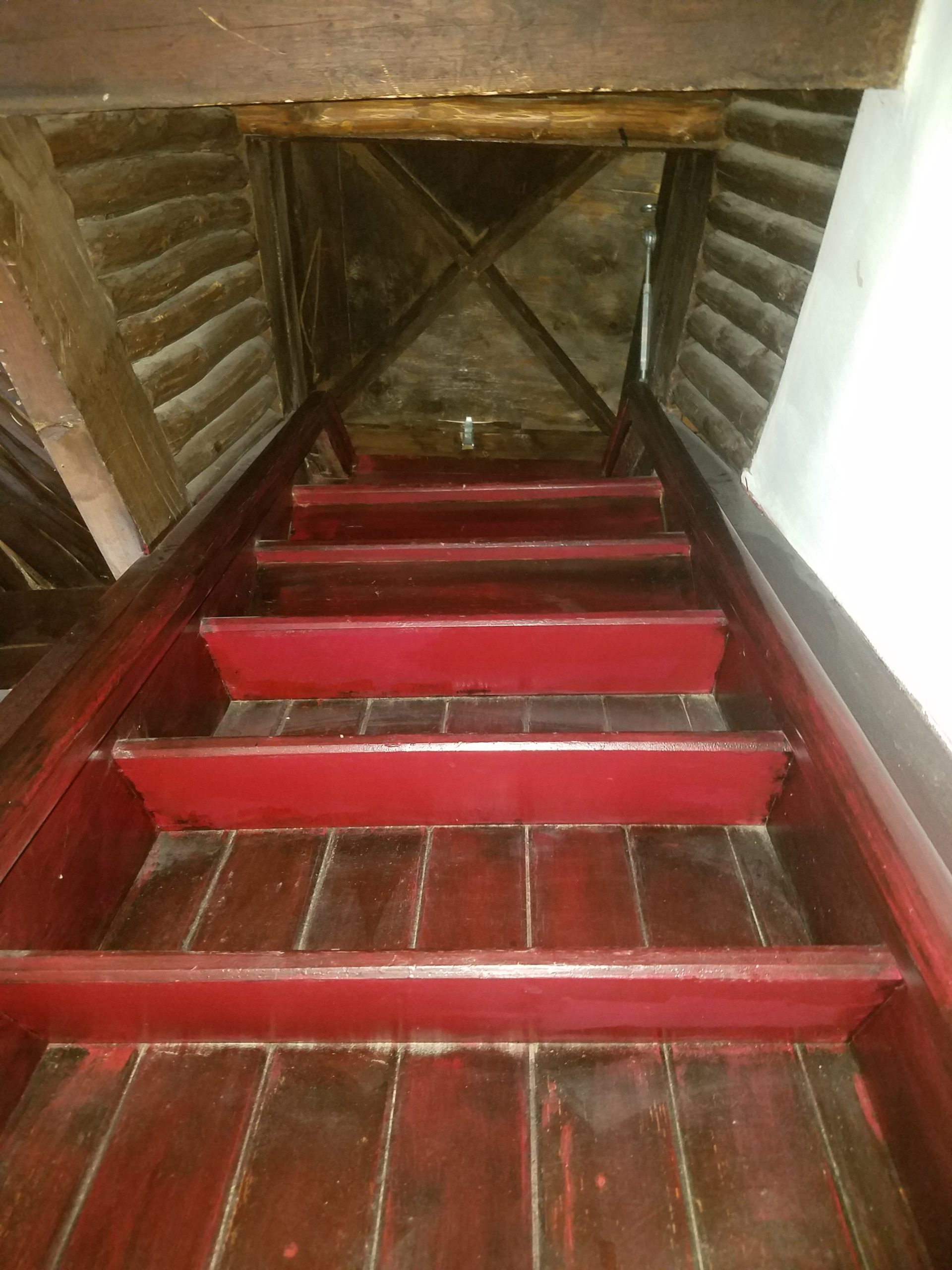 Stairs to attic